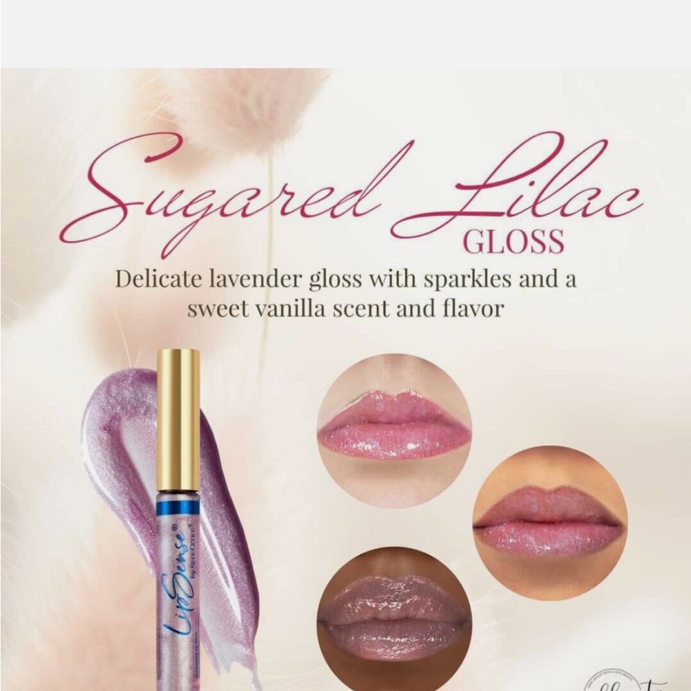- sugared Lilac Lip Gloss by SeneGence. - Picture 3 of 3